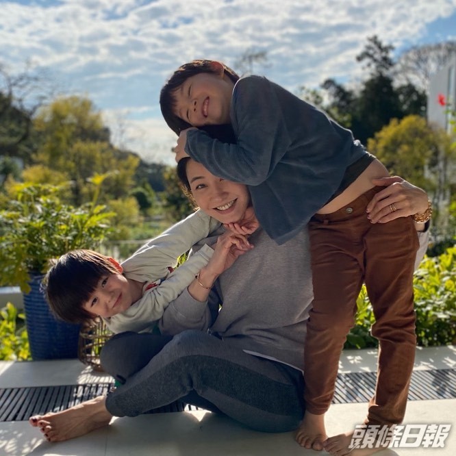 周汶錡兩個囝囝都相當精靈。